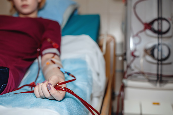 haemodialysis and chemotherapy